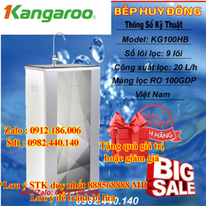 Máy lọc nước Kangaroo Hydrogen KG100HB