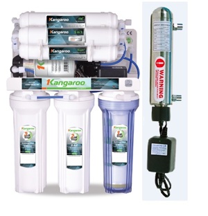 Máy lọc nước Kangaroo Hydrogen KG100HA+Đèn UV - 9 lõi