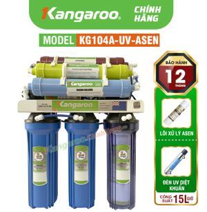 Máy lọc nước Kangaroo KG104A+Đèn UV - 7 lõi