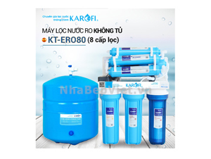 Máy lọc nước Karofi KT-K80 - Không tủ, 8 cấp