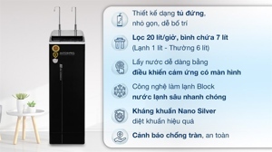 Máy lọc nước Mutosi Hydrogen Pro ion kiềm MP-F081-HC4H3