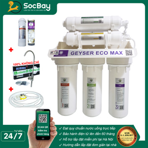 Máy lọc nước Nano Geyser Eco Max 6 cấp