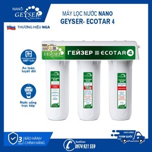 Máy lọc nước Nano Geyser Ecotar 4