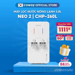 Máy lọc nước nóng lạnh Coway CHP-260L