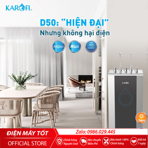 Máy lọc nước nóng lạnh Karofi KAD-D50
