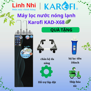 Máy lọc nước nóng lạnh Karofi KAD-X68