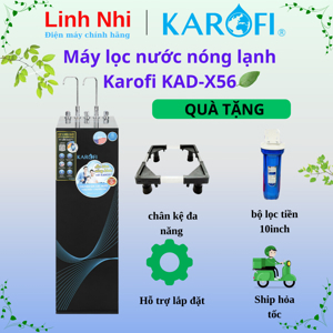 Máy lọc nước nóng lạnh Karofi KAD-X56