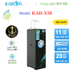 Máy lọc nước nóng lạnh Karofi KAD-X58