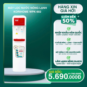 Máy lọc nước nóng lạnh Korihome WPK-902