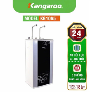 Máy lọc nước nóng lạnh R.O Hydrogen Kangaroo KG10A5VTU