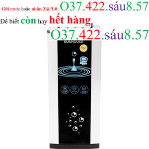 Máy lọc nước R.O 10 lõi Sunhouse SHR76210CK