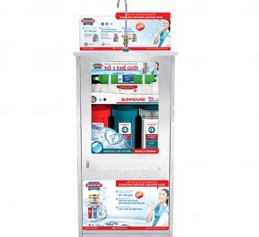 Máy lọc nước R.O Sunhouse SHR8808B -  8 lõi, nhiễm từ