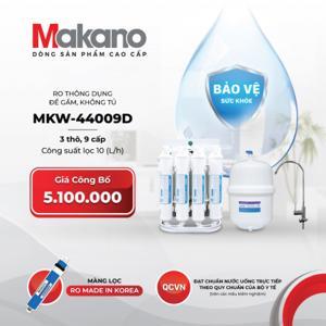 Máy lọc nước RO Makano MKW-44009D - để gầm, không vỏ tủ