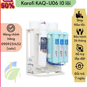 Máy lọc nước RO âm tủ Karofi KAQ-U06