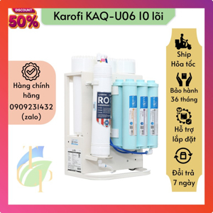 Máy lọc nước RO âm tủ Karofi KAQ-U06