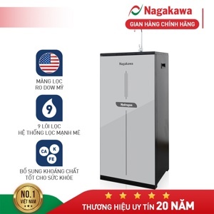 Máy lọc nước R.O Hydrogen 9 lõi Nagakawa NAG0509