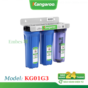 Máy lọc nước RO Kangaroo KG01G3 - 3 lõi lọc