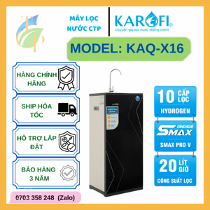 Máy lọc nước RO Karofi KAQ-X16