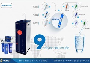 Máy lọc nước RO Kensi KS410G không tủ