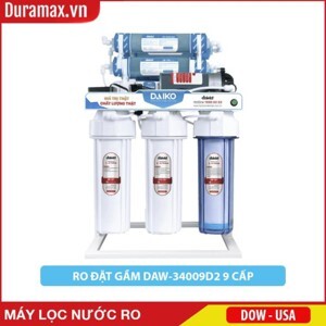 Máy lọc nước RO không vỏ tủ Daikio DAW-34009D2