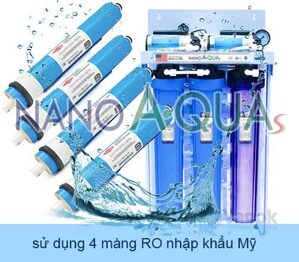 Máy lọc nước RO NanoAquas 65L/H không vỏ tủ