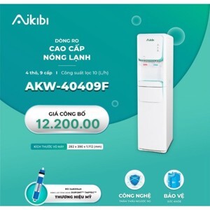 Máy lọc nước RO nóng lạnh Aikibi AKW-40409F