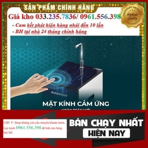 Máy lọc nước RO nóng lạnh Sunhouse SHA76214CK-S