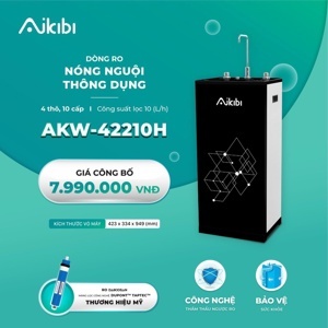 Máy lọc nước RO nóng nguội Aikibi AKW-42210H