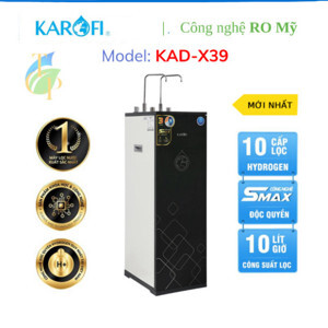 Máy lọc nước RO nóng nguội lạnh Karofi KAD-X39 10 lõi