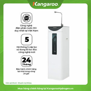 Máy lọc nước RO nóng nguội lạnh Hydrogen Kangaroo KG10A7ES 5 lõi