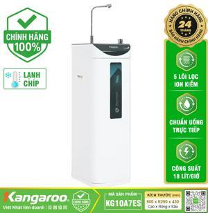 Máy lọc nước RO nóng nguội lạnh Hydrogen Kangaroo KG10A7ES 5 lõi