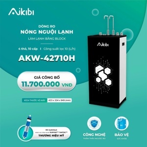 Máy lọc nước RO nóng nguội lạnh Aikibi AKW-42710H