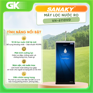 Máy lọc nước RO Sanaky 10 lõi VH-6110VD