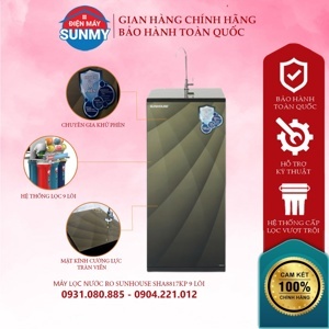 Máy lọc nước RO Sunhouse SHA8817KP - 9 lõi