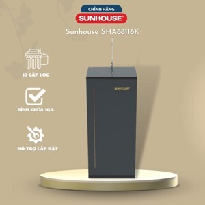 Máy lọc nước R.O Sunhouse SHA88116K - 10 lõi