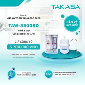 Máy lọc nước RO Takasa TAW-35008D - không vỏ tủ