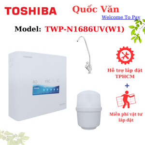 Máy lọc nước RO Toshiba TWP-N1686UV(W)