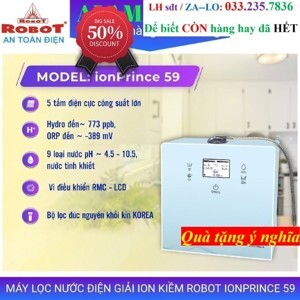 Máy lọc nước Robot IONPRINCE 59