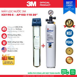 Máy lọc nước uống công suất lớn 3M ICE190-S