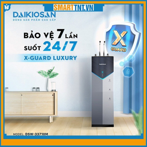 Máy lọc nước X-Guard RO nóng nguội lạnh in 3D Daikiosan DSW-33710M
