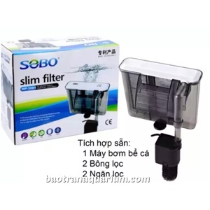 Máy lọc treo dạng mỏng Sobo WP-308H