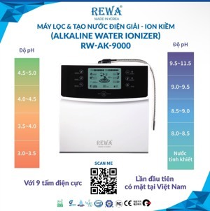 Máy lọc và tạo nước điện giải RW-AK-9000