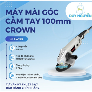 Máy mài Crown CT13288 (100mm)