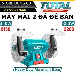 Máy mài để bàn 2 đá Total TBG15015 150W