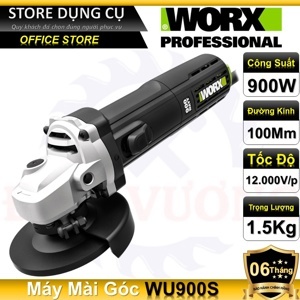 Máy mài góc 100mm Worx Green WU900S (900W)