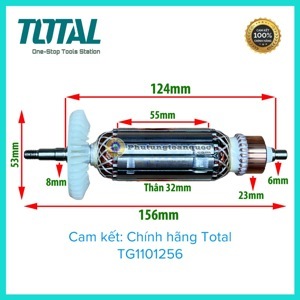 Máy mài góc cầm tay Total TG1101256 950W