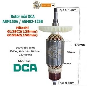 Máy mài góc DCA ASM02-125B (S1M-FF02-125B) - 1200W, 5"