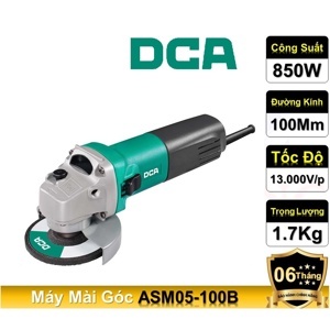 Máy mài góc DCA ASM05-100B 4", 850W