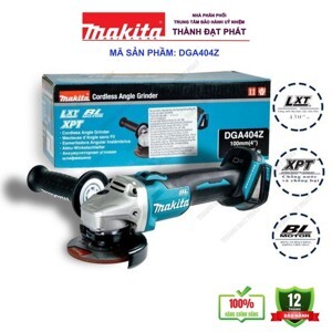Máy mài góc dùng pin 100mm Makita DGA404Z, 18V