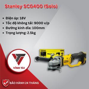 Máy mài góc dùng pin 20V Stanley SCG400